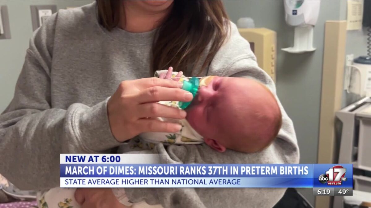 Missouri ranks 37th in preterm birth rate in 2025 report