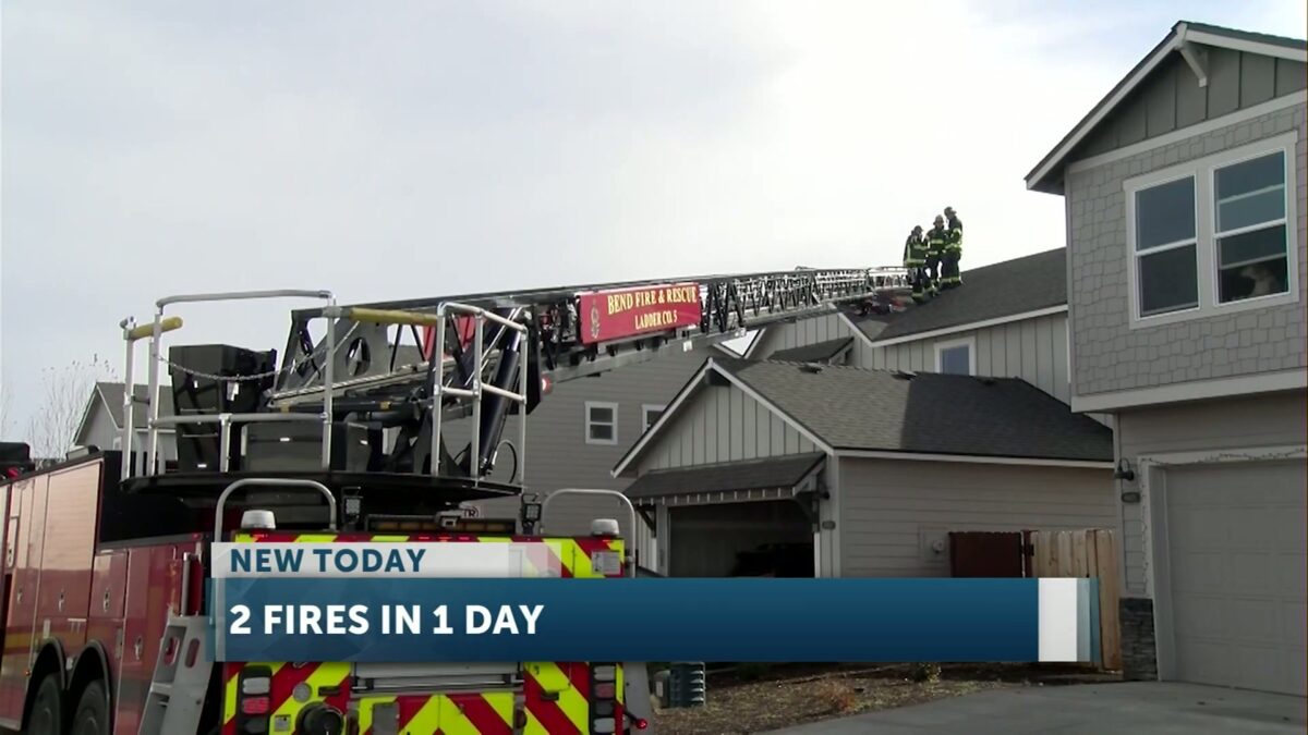 Bend Fire crews tackle two house fires in 90 minutes; both point to home heating causes for all to be mindful of this season