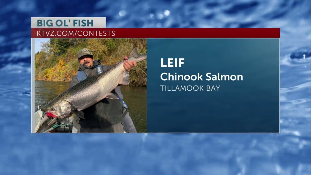 Big Ol’ Fish: Leif’s motto is go big