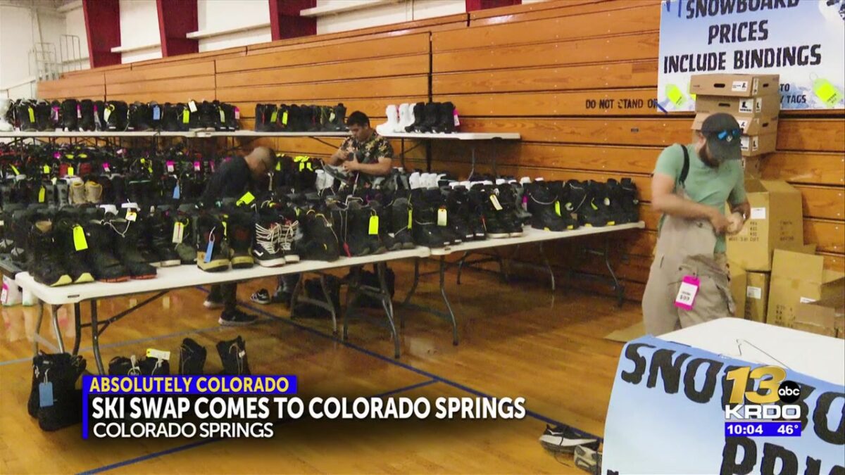 Ski swap comes to Colorado Springs and donates a portion of the proceeds to food bank