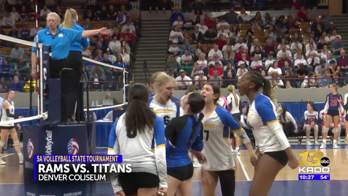 The Rampart girls volleyball team advances in the 5A state tournament
