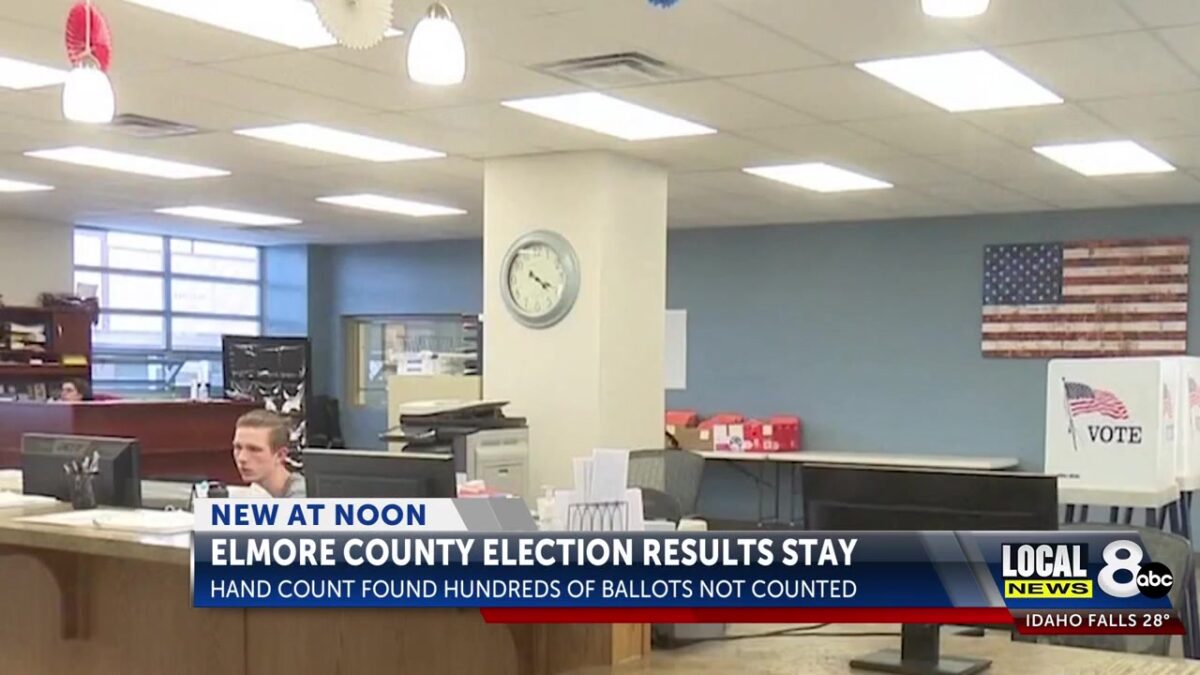 Recount confirms Elmore County winners after initial election count misses 373 votes