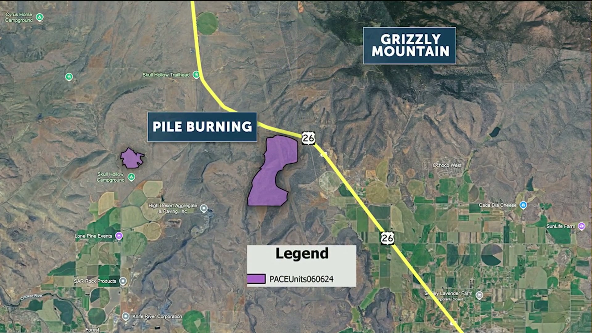 More than 500 acres of pile burning begins soon near Grizzly Mountain on Crooked River National Grassland