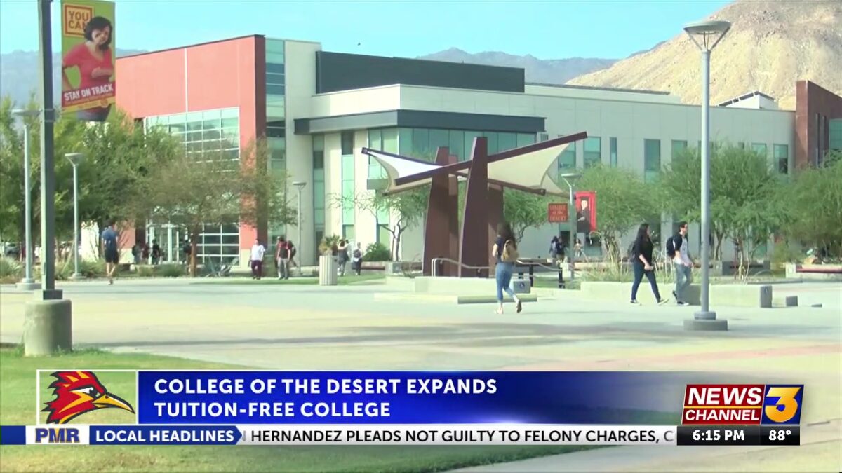 COD expands tuition-free college to every Coachella Valley resident