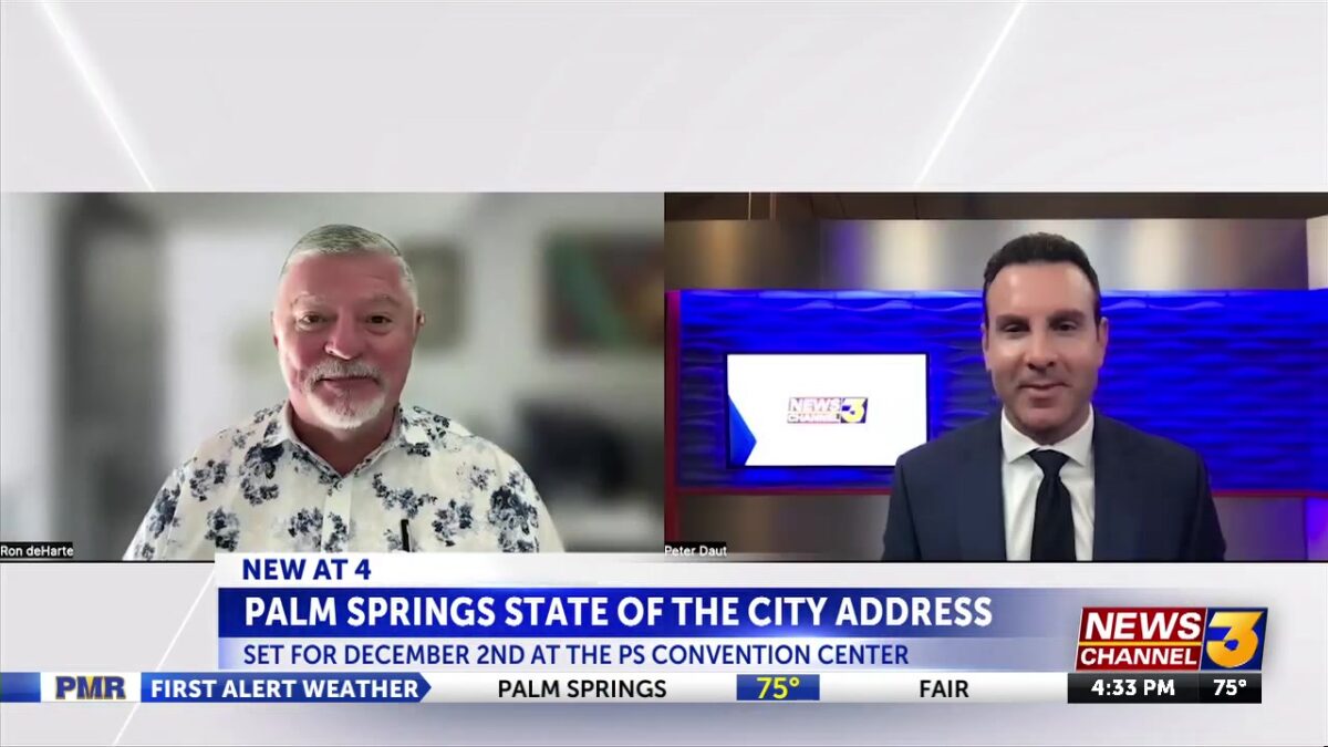 City of Palm Springs ‘State of the City’ set for December 2nd