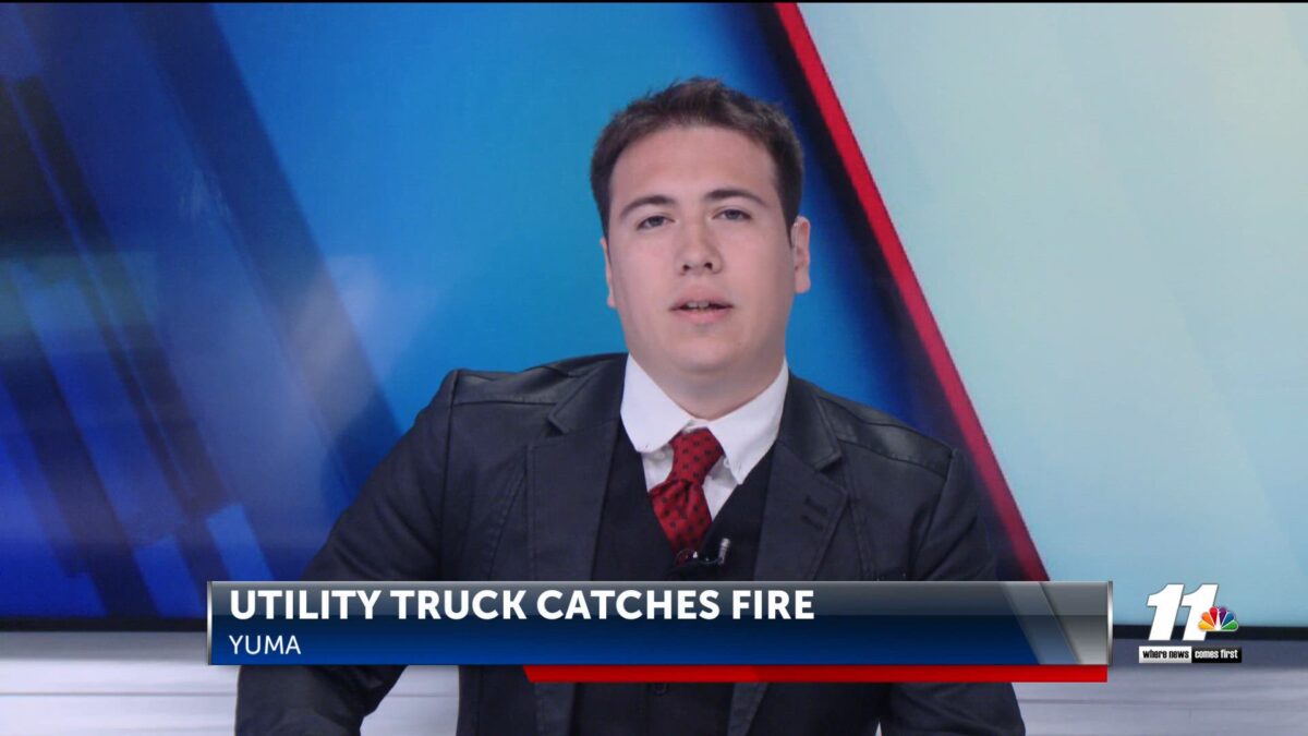 YFD put out truck fire at Yuma Fleet Services