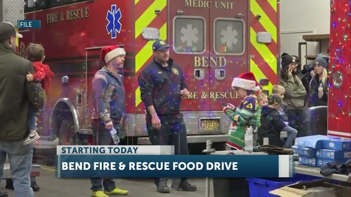 Bend Fire & Rescue hosting food drive for NeighborImpact to combat food insecurity during the holidays