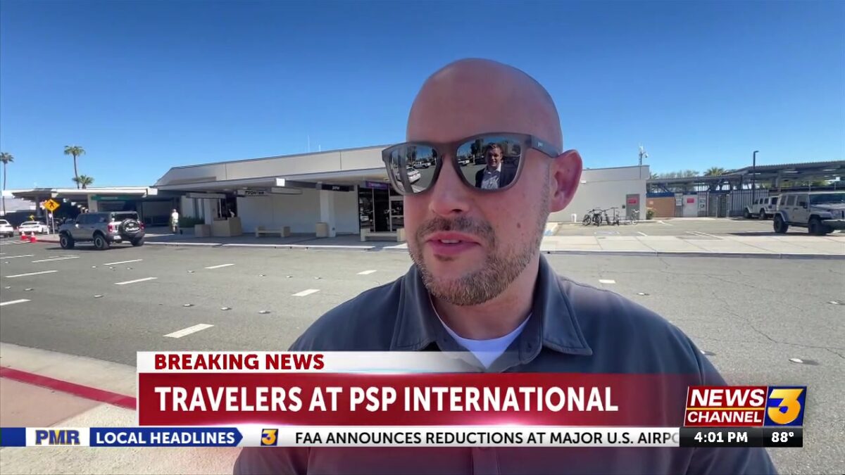FAA announces reductions at major U.S. airports ahead of busy Palm Springs travel weekend