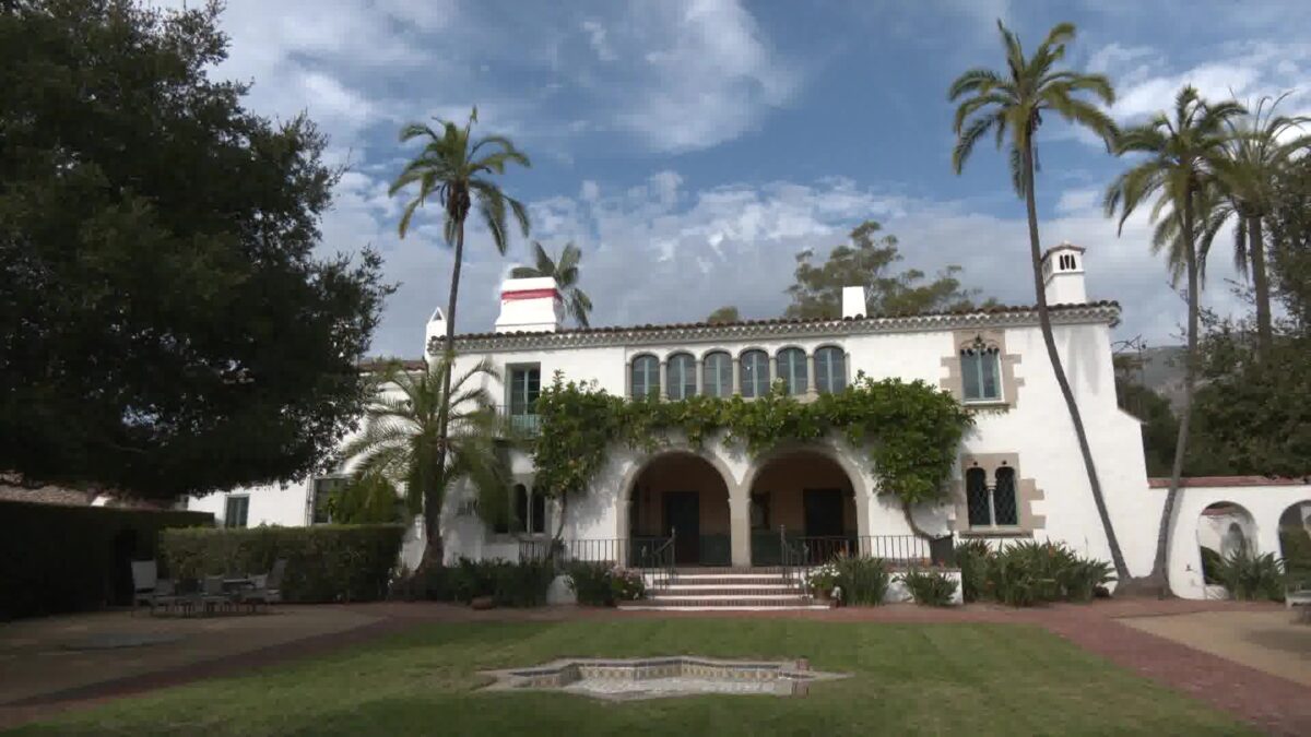 Restoration Work Continues to Restore Historic  Casa Del Herrero Despite Shutdown Funding Issues Elsewhere