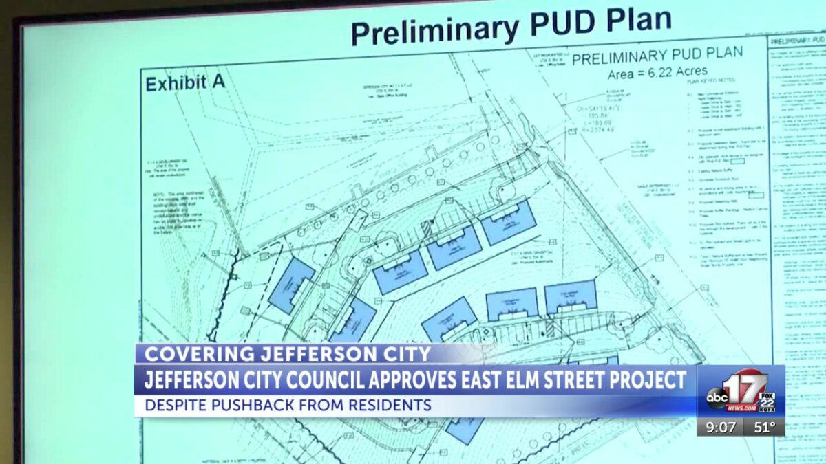Jefferson City Council approves East Elm Street project despite pushback from residents