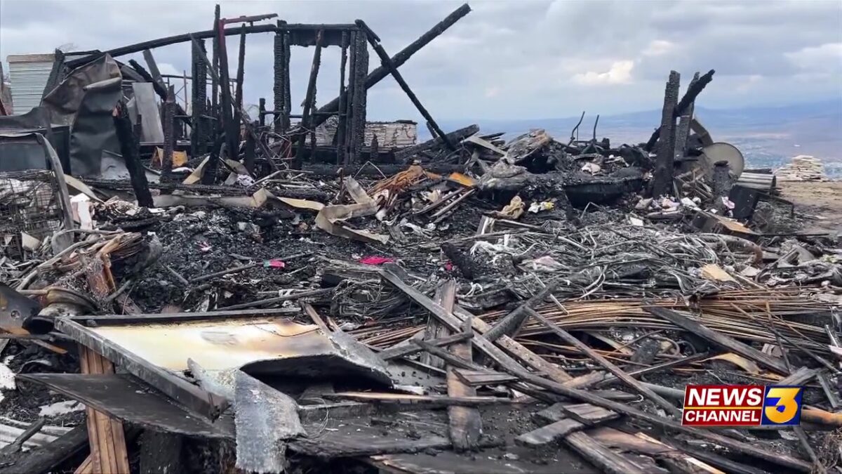 Solar battery fire in Banning leaves family with nothing