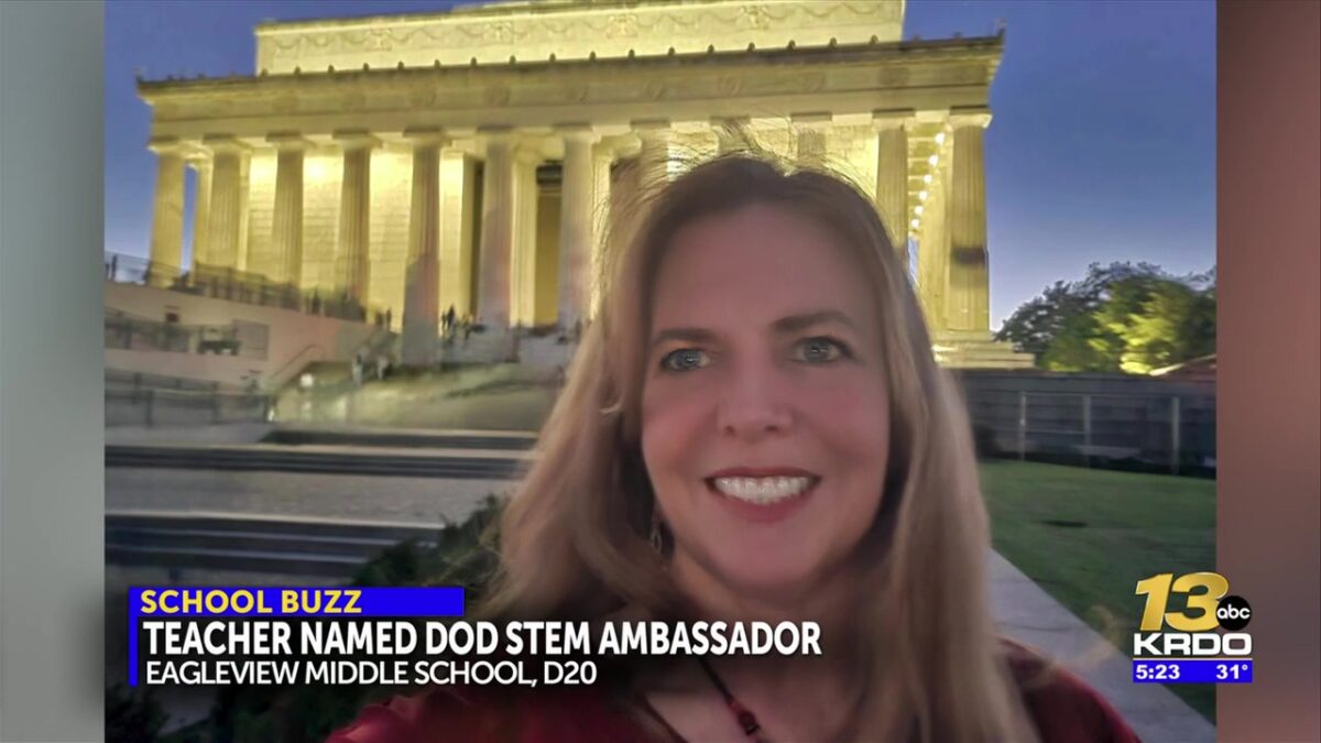 The School Buzz: Elite D20 teacher named DOD STEM Ambassador