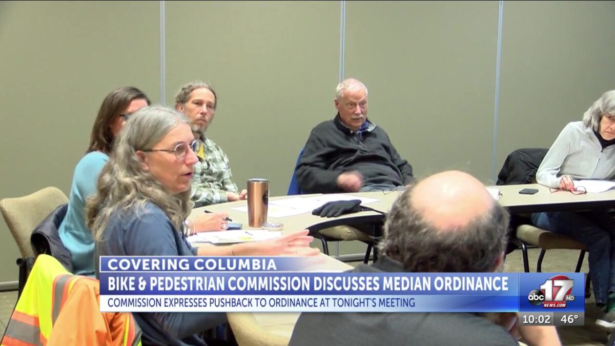 Bicycle and Pedestrian Commission opposes Columbia City Council’s proposed median ordinance