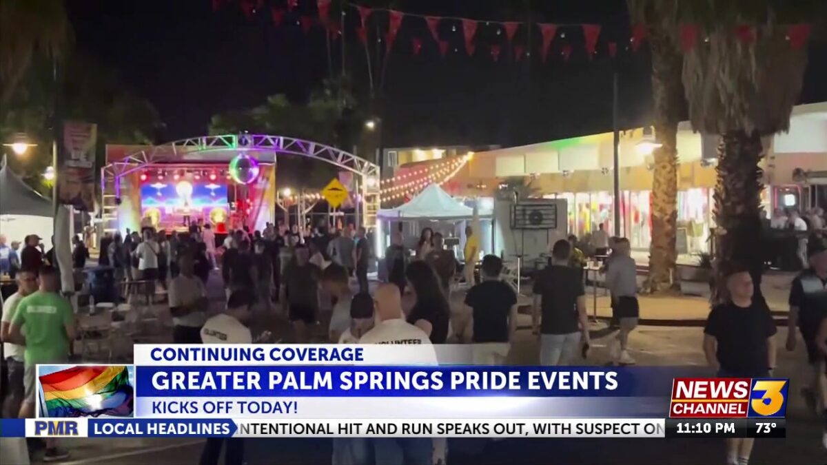Palm Springs Pride kicks off with weekend of celebration
