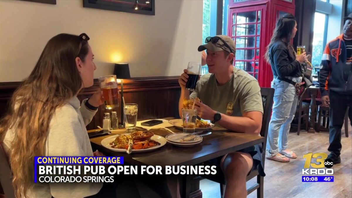 British pub open for business; Bringing the UK to Colorado Springs