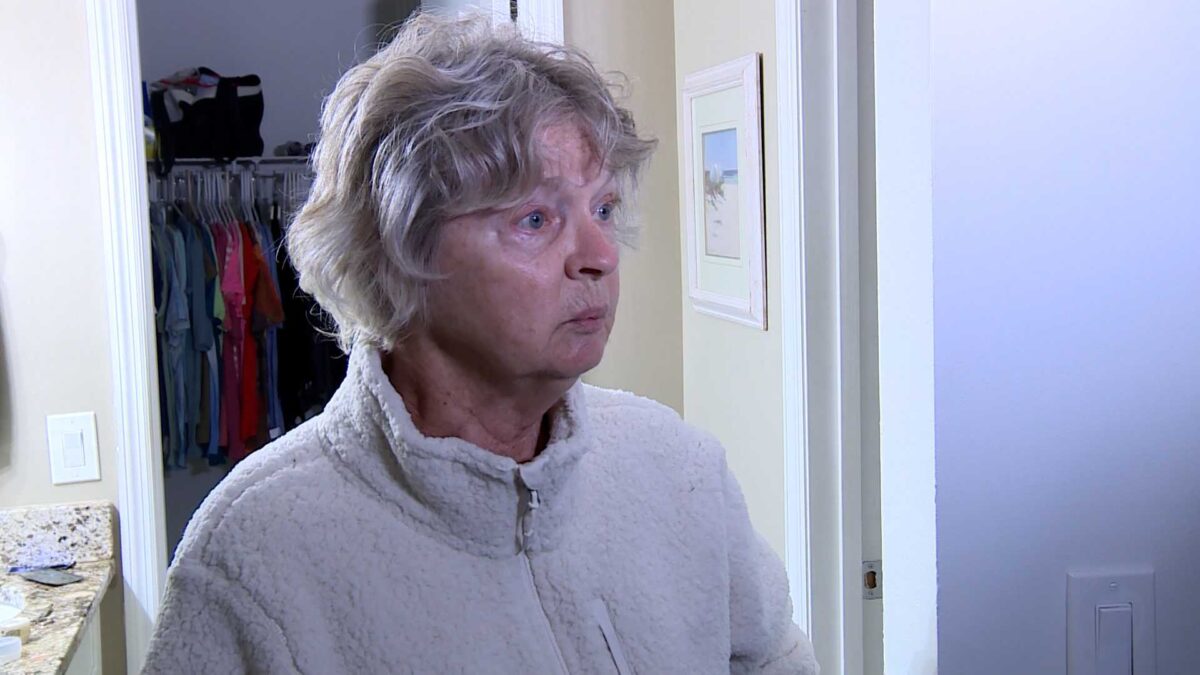 Suzanne Rothermel said the suspect held her hostage for over an hour.