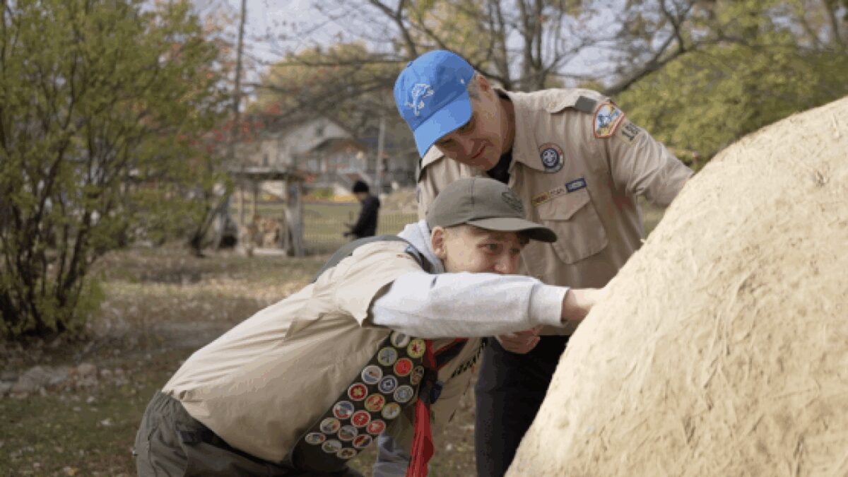 Teen builds historic bread oven for Troy museum