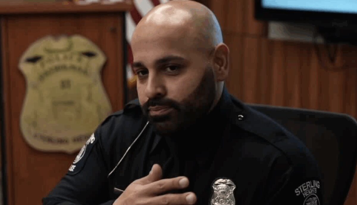 A Sterling Heights police officer is being praised as a hero after saving a 5-month-old baby's life at a local Walmart earlier this month.