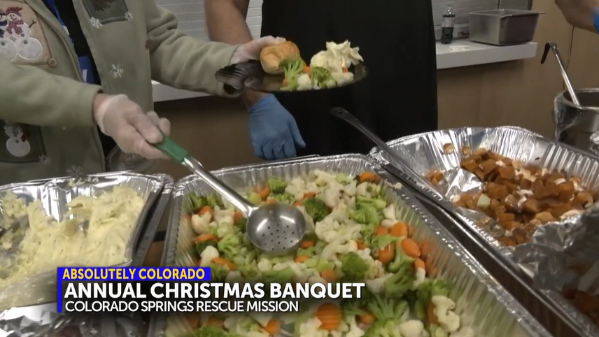 ABSOLUTELY COLORADO Springs Rescue Mission holds annual Christmas banquet