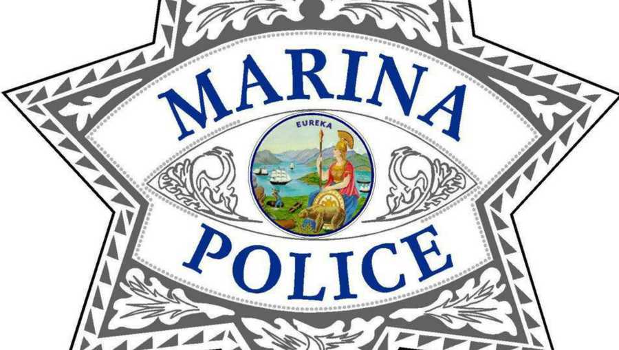 The Marina Police logo is pictured.