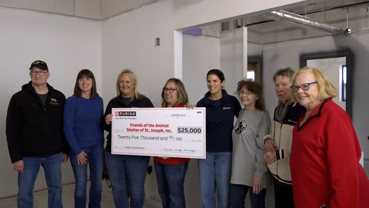 Purina awards $25K grant to Friends of the Animal Shelter for veterinary care