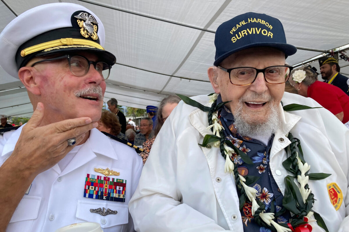 WWII Navy veteran Ira ‘Ike’ Schab