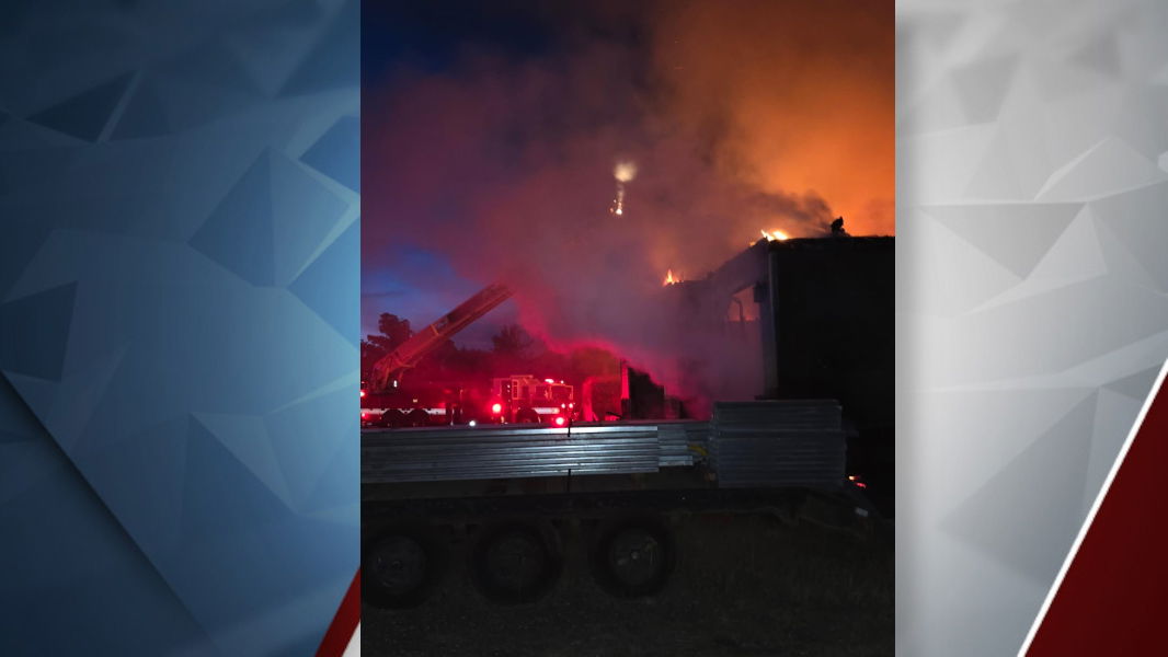 Fire destroys Alfalfa home: Exploding fireworks