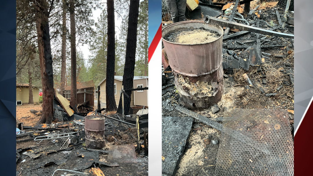 Hot ashes ignite SW Bend shed fire; quick 911 call