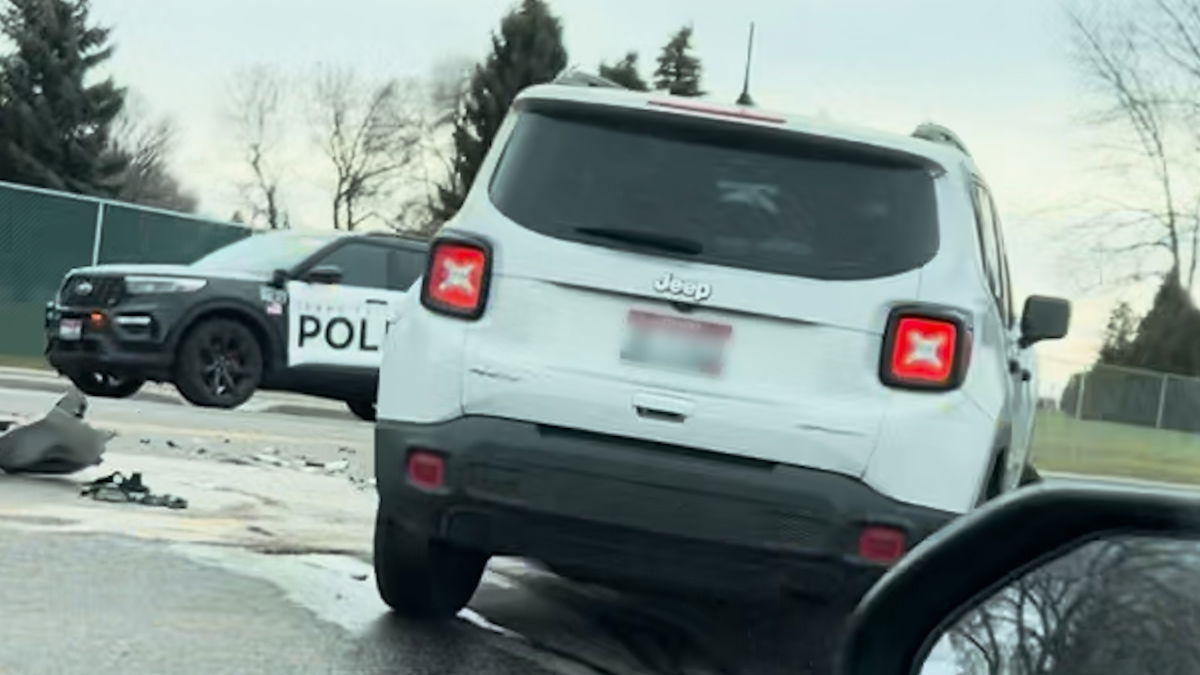 Two-vehicle crash on Yellowstone HWY sends one driver to hospital with minor injuries