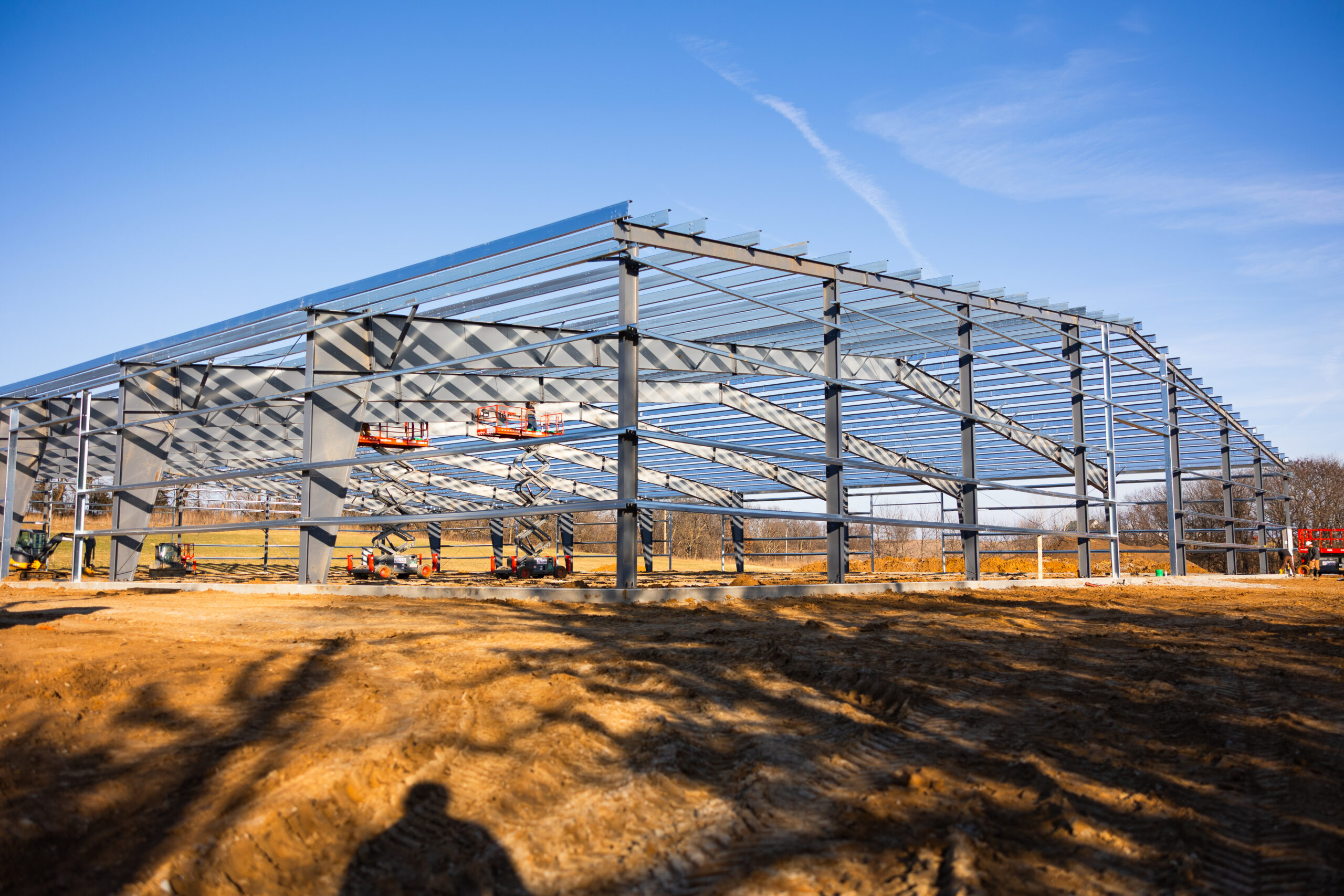 New $1.6 million Buchanan County Fairgrounds arena taking shape as county eyes March completion