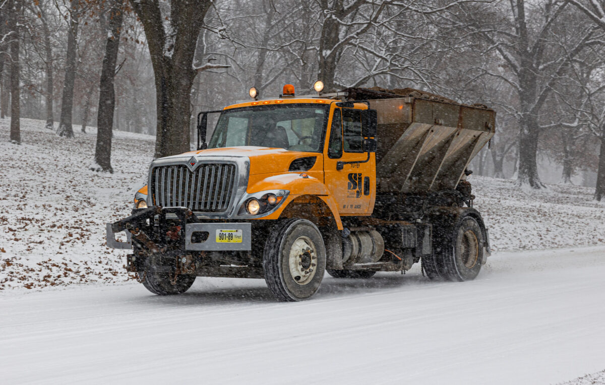 St. Joseph Public Works crews begin first snow response of the season