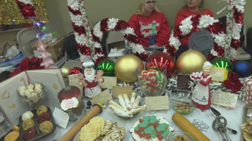 33 teams of people gathered at the Washington County Fairgrounds to try and set a new world record for the largest Christmas cookie exchange.