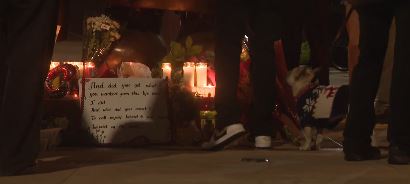 The San Francisco General Hospital community came together Sunday night to hold a vigil for a coworker killed on the job.
