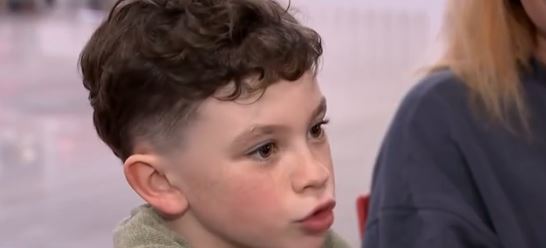 Ten-year-old Gabe Peterson