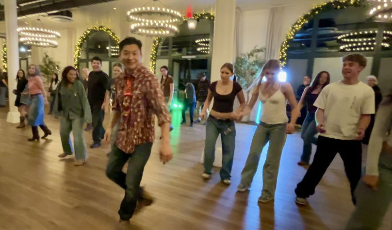 Dancers get a Kick out of Line Dancing Pop Up