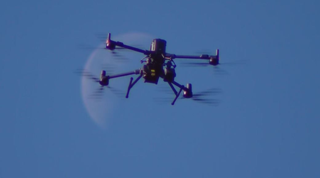 A Drone pilot works to find lost Wisconsin pets.