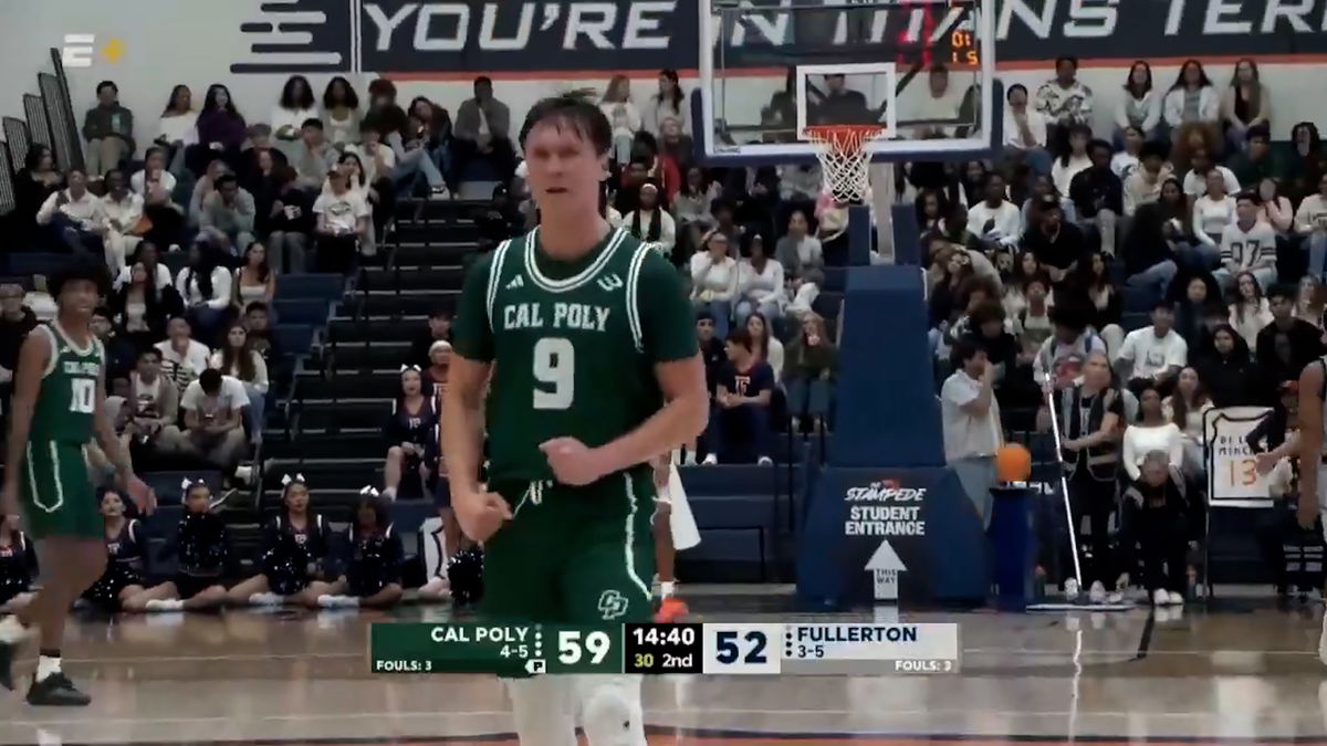 Record-setting game by Bandelj leads Cal Poly to road win in Big West opener