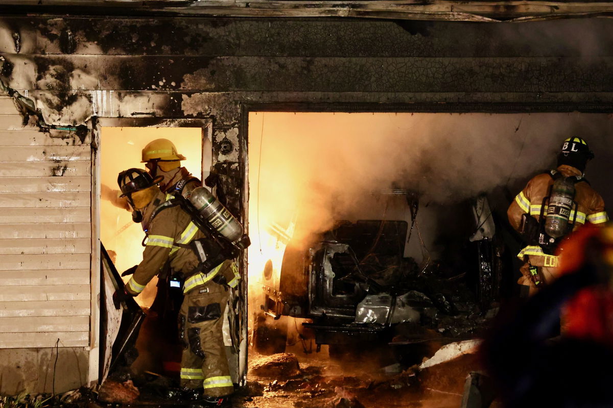 Fire destroys garage in Pocatello home