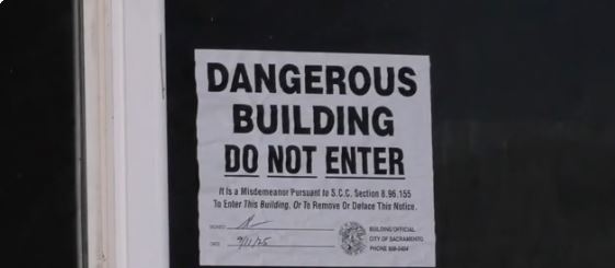A neighbor in South Sacramento said the empty house next to his has become outright dangerous since the property entered probate in July.