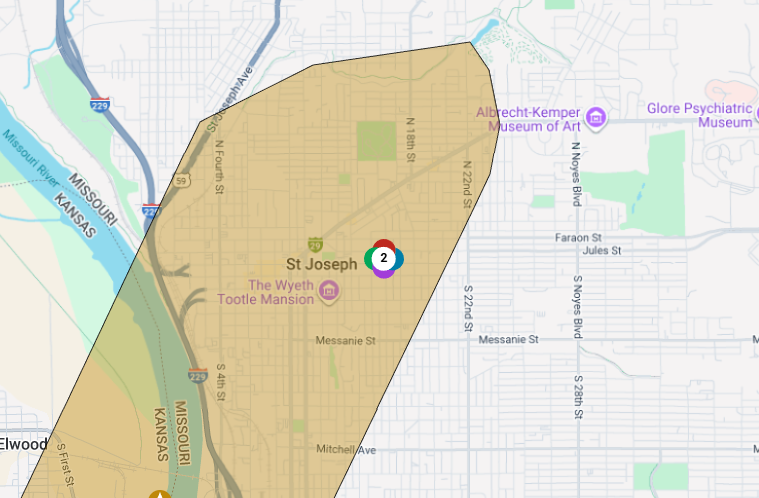 Power restored after strong winds cause outages for some St. Joseph residents Thursday