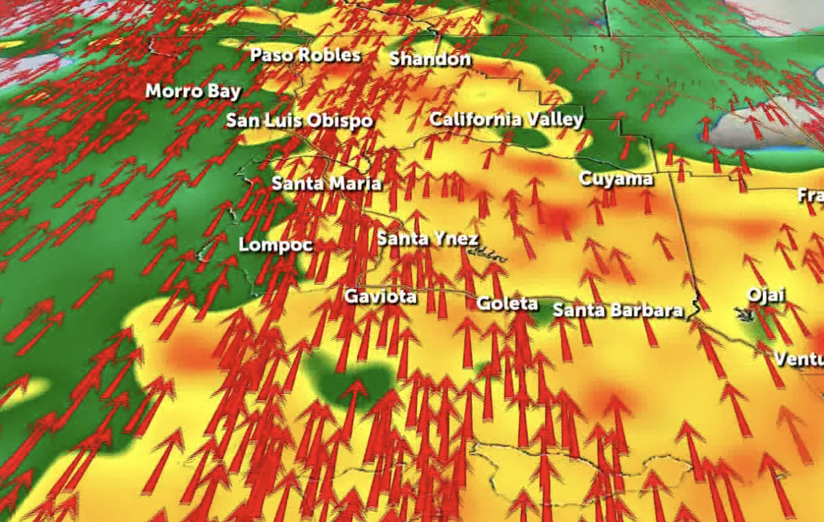 Rippin’ Hard Wind Will Add to the Holiday Weather Woes