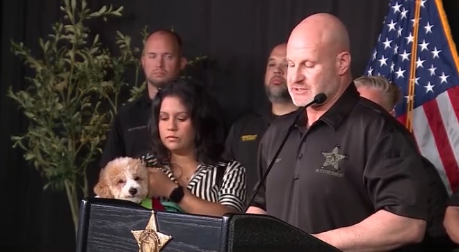 Grace Salcedo's 7-month-old poodle