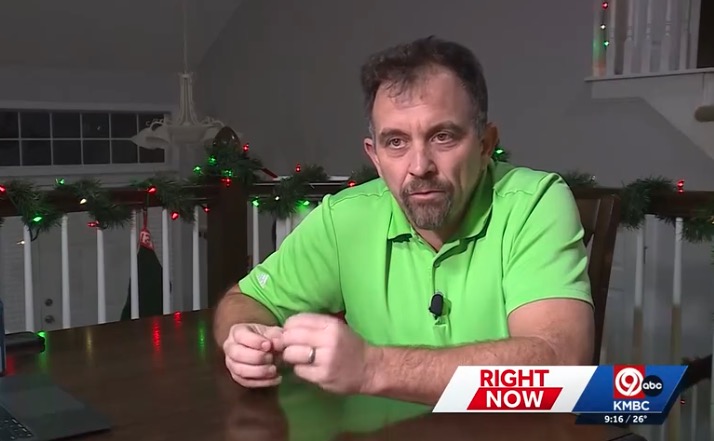 A Kansas City-area teacher is spending hours on his feet to raise awareness for a cause close to his heart. By day