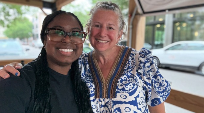 Katisha Vertrees and Margie Smith