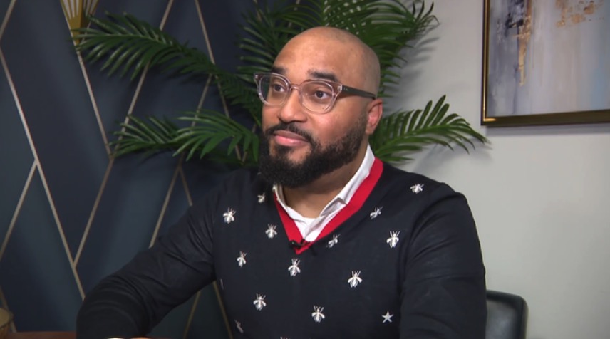 Pastor Mark Moore Jr. talks with CBS News Atlanta about his church's push to provide thousands of metro families with relief this Christmas.