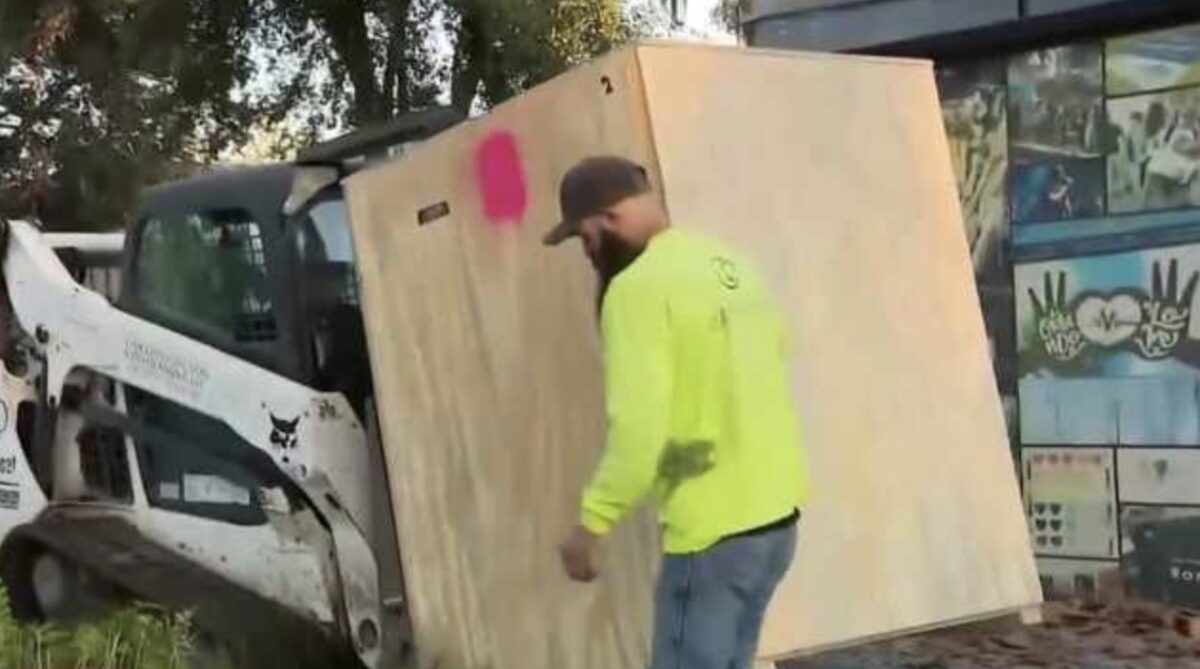 The City of Orlando on Monday began to "carefully remove select artifacts" from Pulse nightclub as it works toward creating a permanent memorial at the site of the 2016 massacre that left 49 people dead.