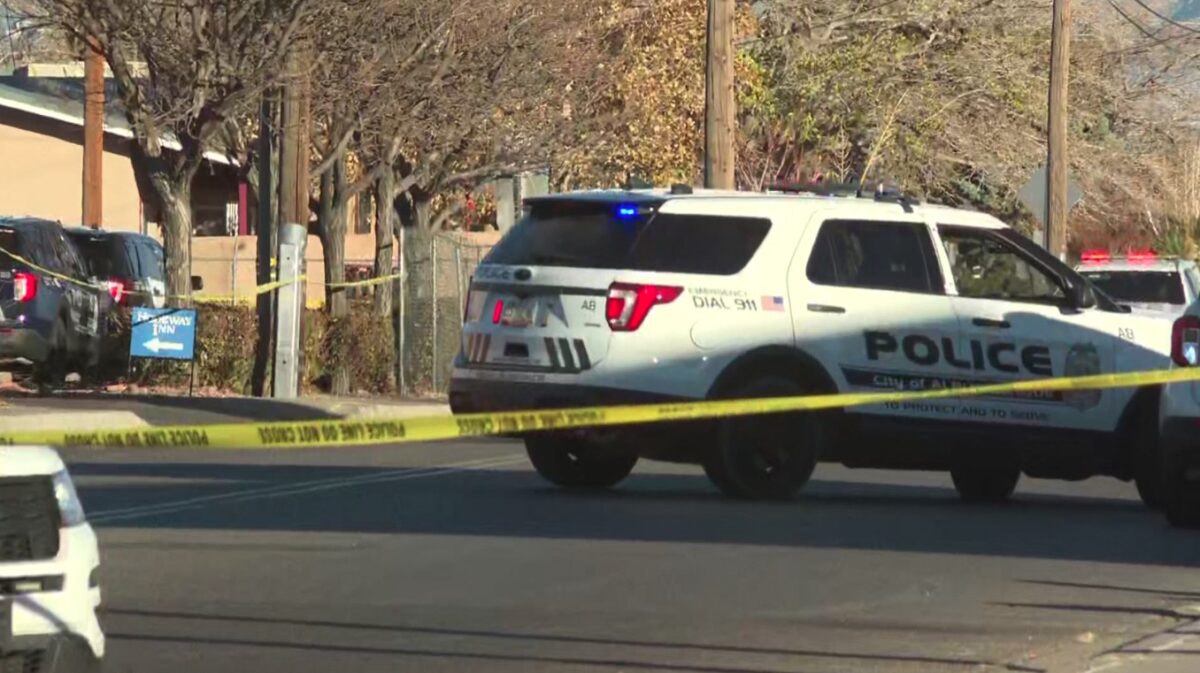 Albuquerque Police say an officer was shot