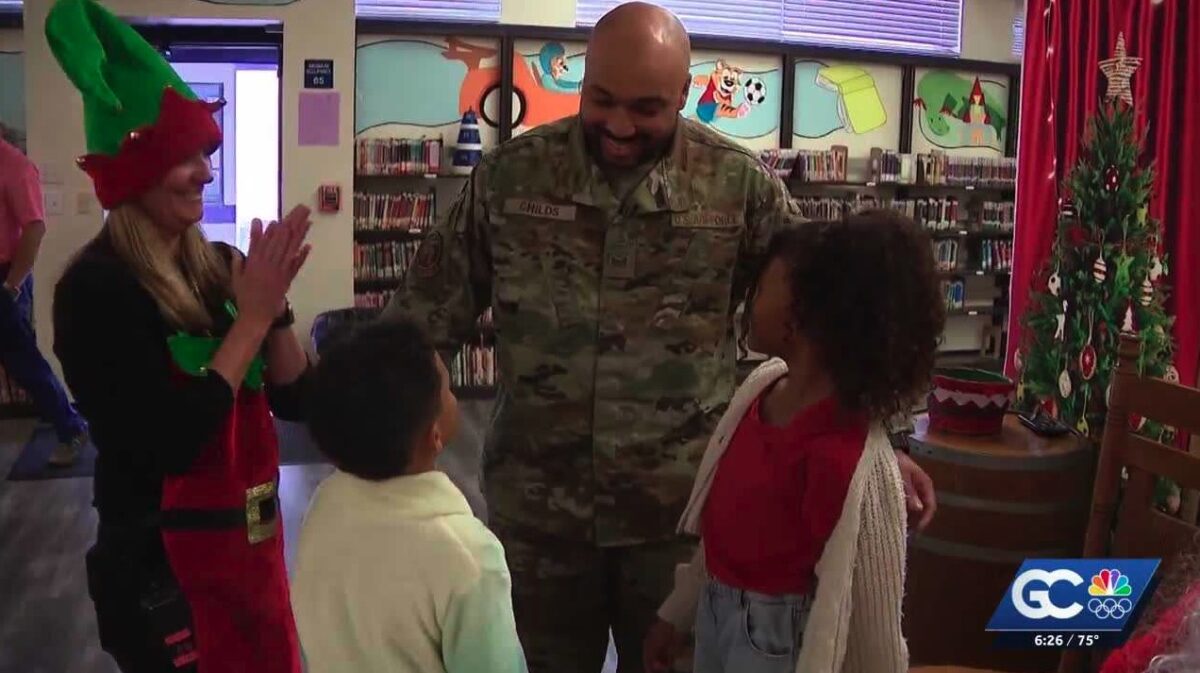 Harrison and Brielle's dad