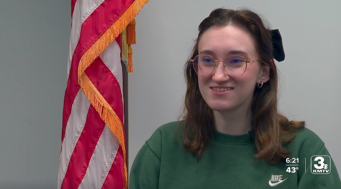 Eva Fipps was sworn in as mayor of the Mills County town of 144 residents. She joins two other young