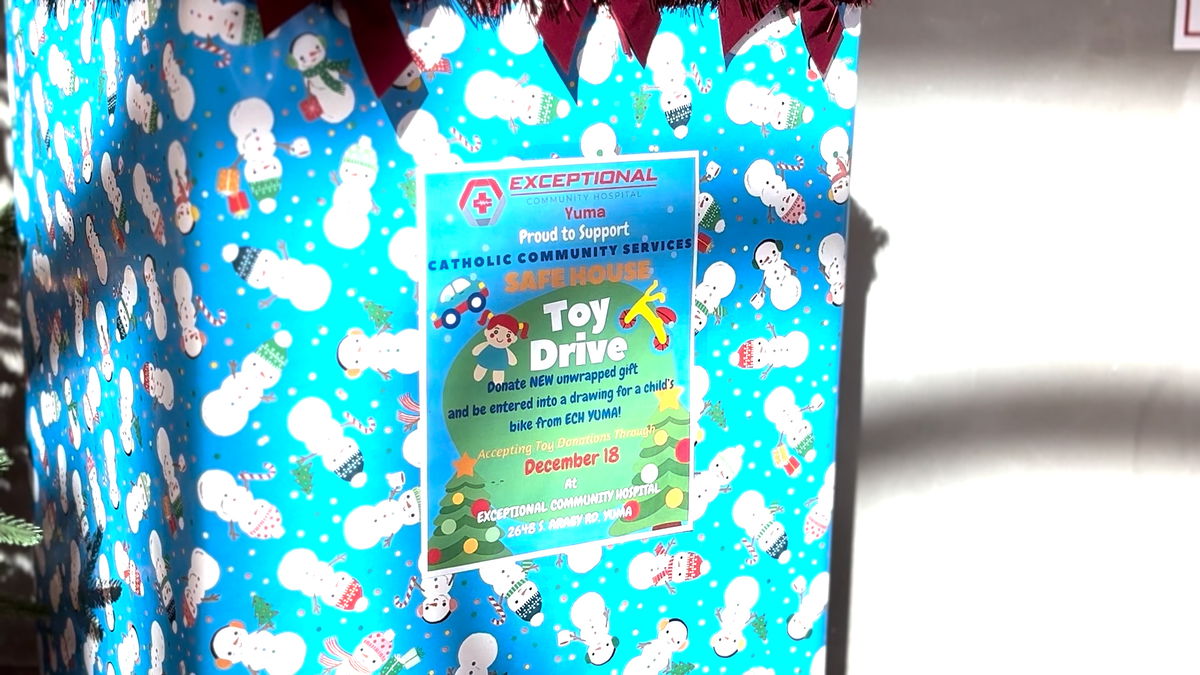 Exceptional Community Hospital gives away bikes for participants in toy drive